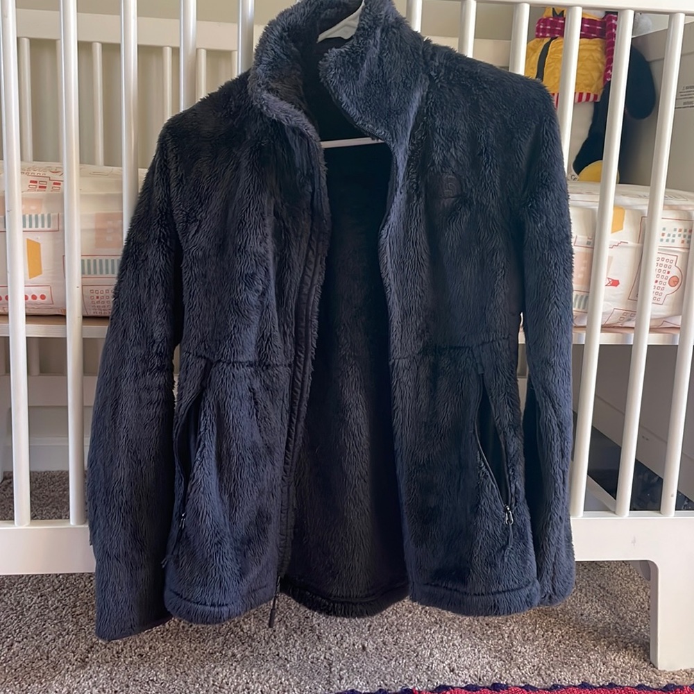 North Face cozy fuzzy jacket